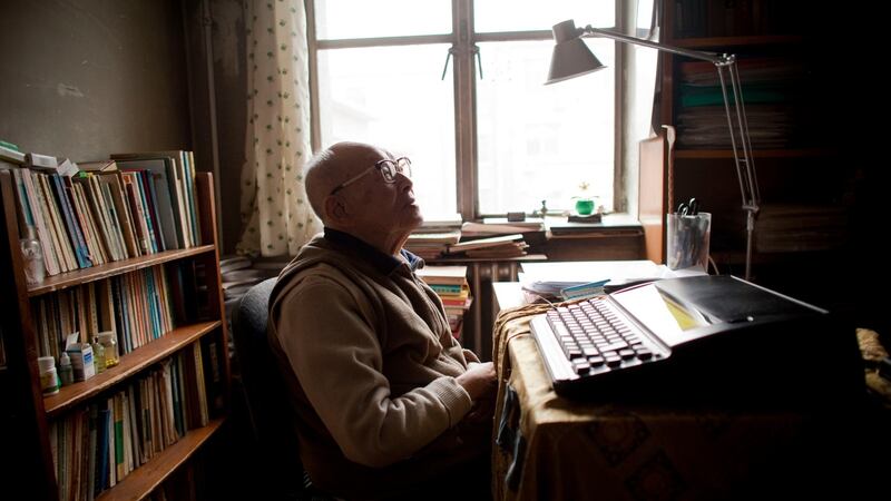 Zhou Youguang died in Beijing, at the age of 111. Photograph: Shiho Fukada/The New York Times