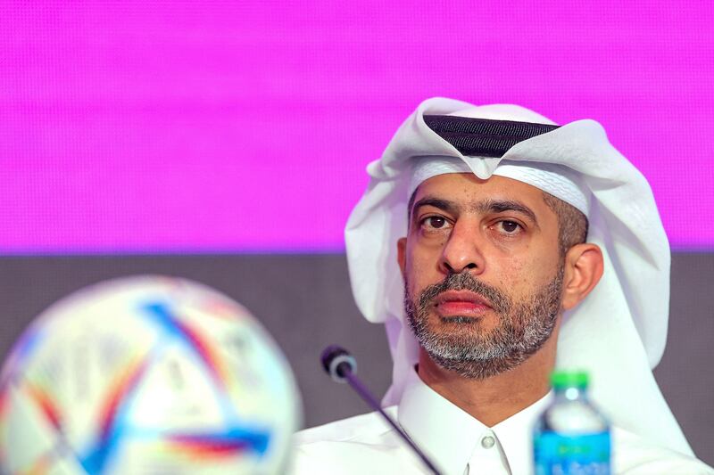 Nasser al-Khater, the chief executive of the FIFA World Cup Qatar 2022 organisation, managed to spread bad vibes whenever he appeared on our TV screens. Photograph by Karim Jaafar/AFP via Getty Images
