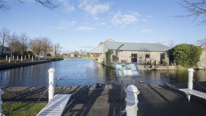 The canal area in Naas town. Photograph: Brenda Fitzsimons