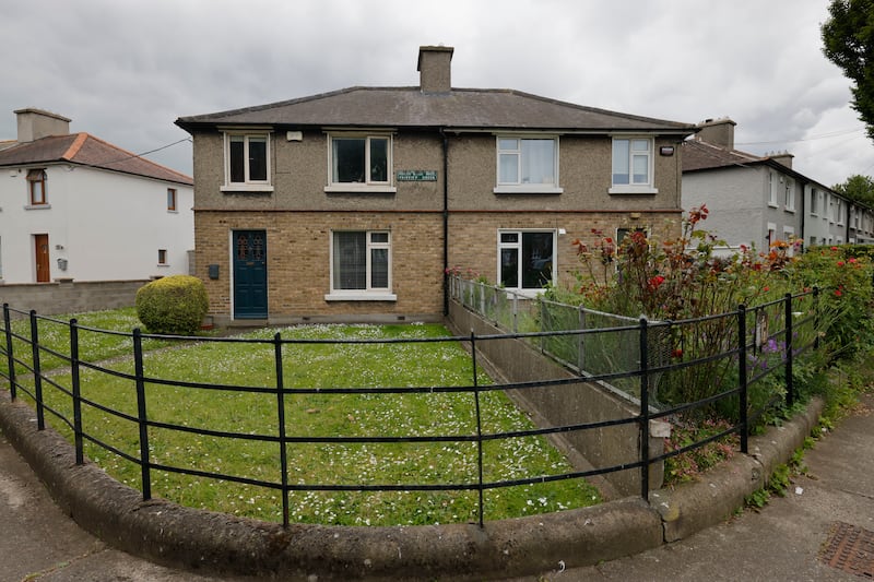Houses  on Fairview Green, Marino. Photograph: Alan Betson