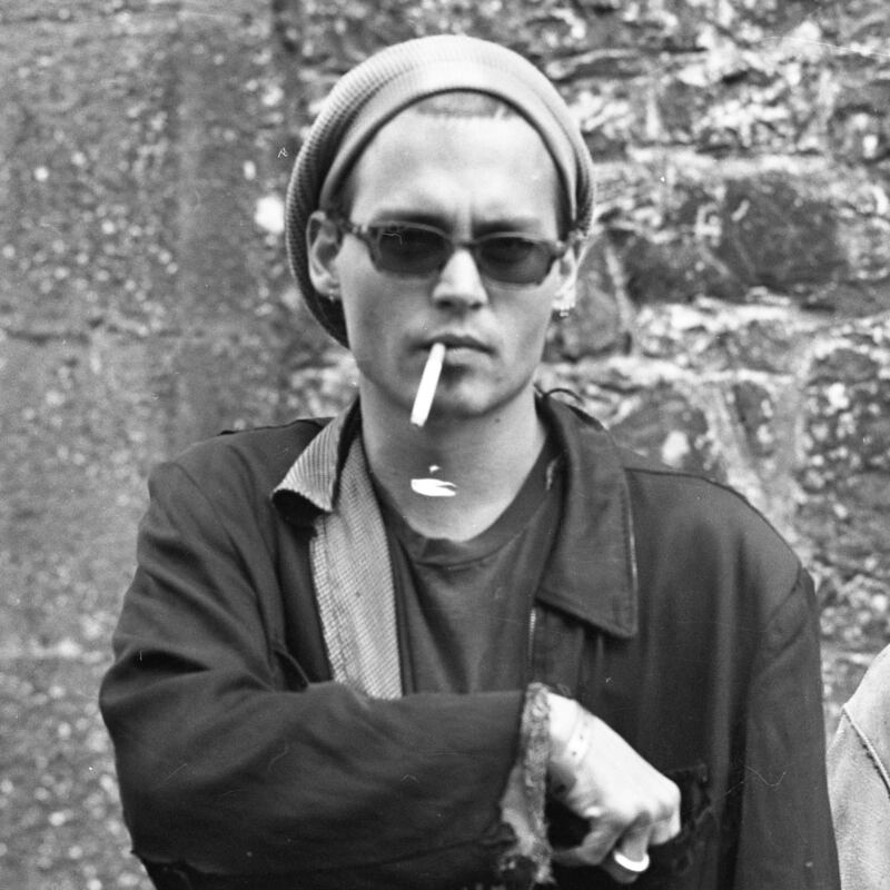 We've been here before: Johnny Depp in Ireland in 1995. Photograph: INM/Getty