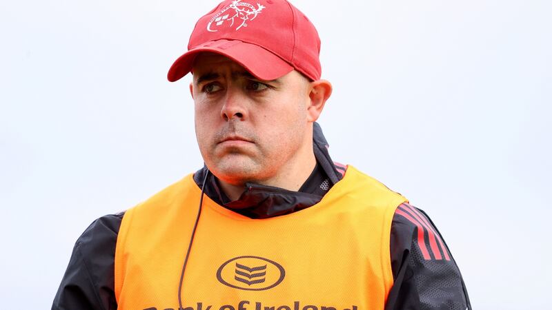 Munster defence coach JP Ferreira will leave at the end of the season and join Johann van Graan at Bath. Photograph:  Bryan Keane/Inpho