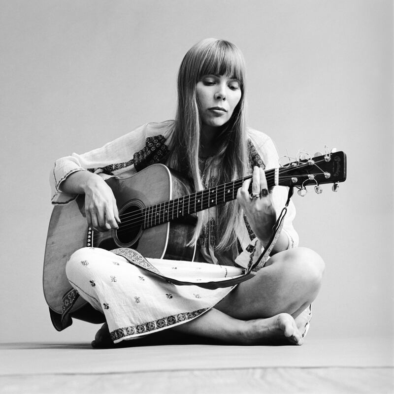 Joni Mitchell in 1968. Photograph: Jack Robinson/Getty