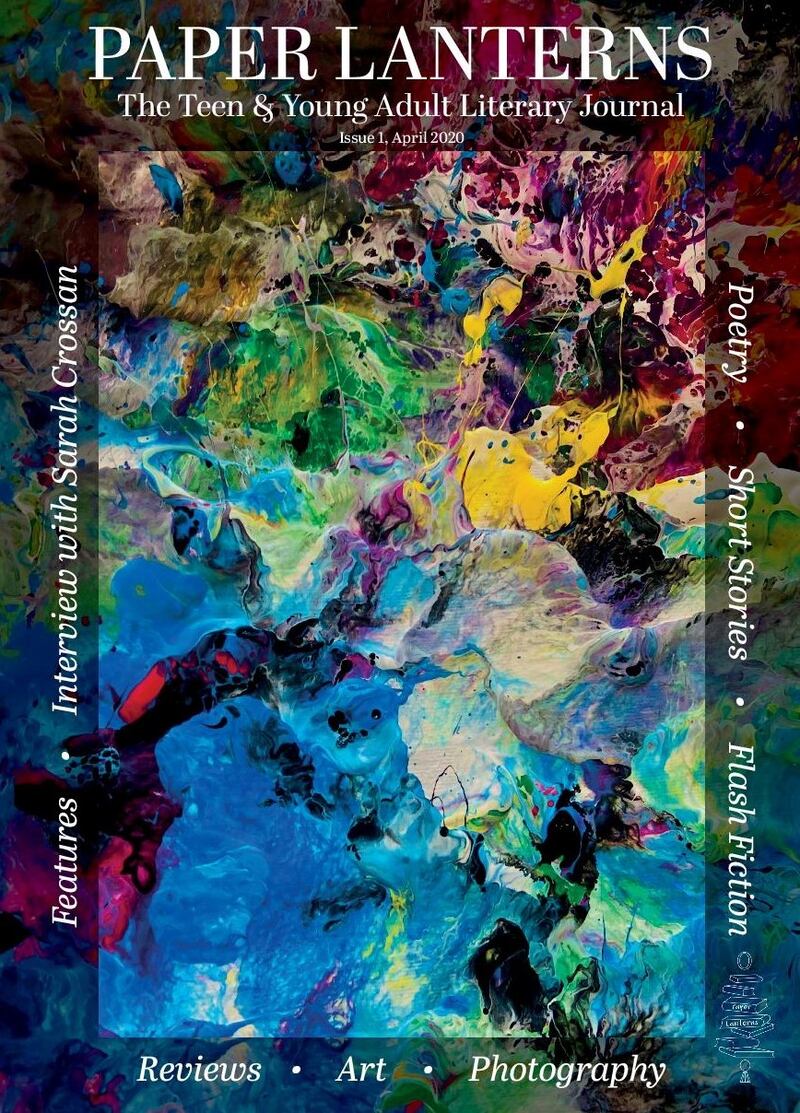 The cover of issue one, with artwork la gente es colorida by Allie Rafferty, designed by Fiachra Johnston