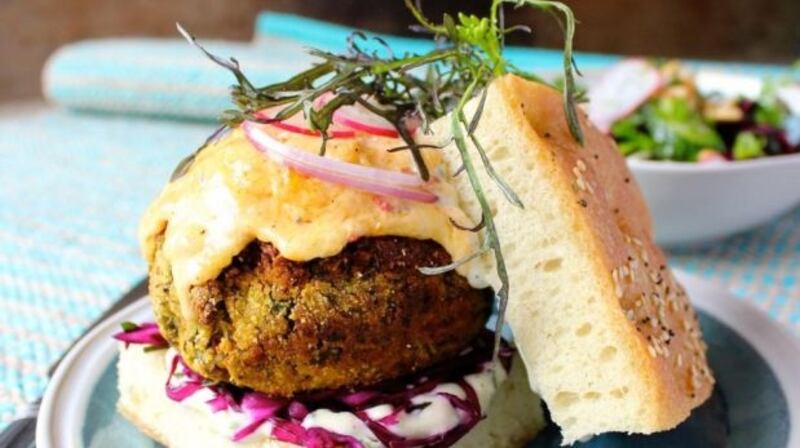 Chef Jess Murphy’s Kai beanburger.