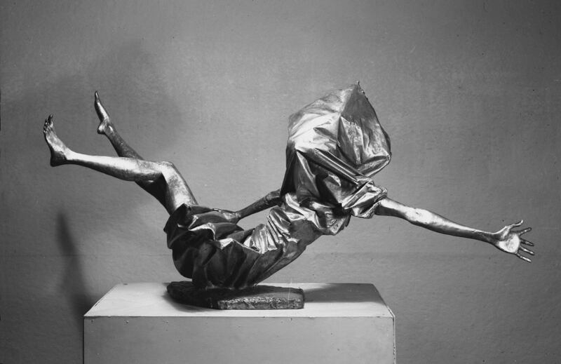 Part of the Women of Belfast series by Banbridge sculptor FE McWilliam