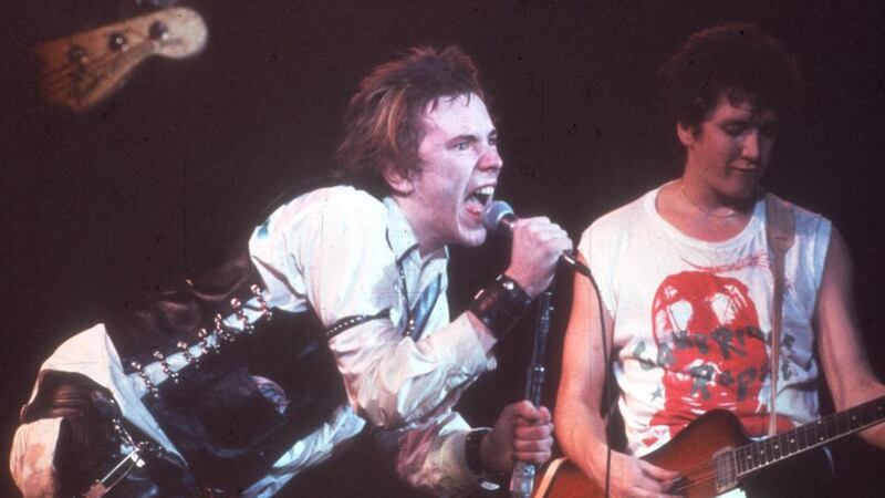 The Sex Pistols: Upper-class twittery may define Brexit but in popular culture, it is pure punk. Photograph:  Michael Ochs Archives/Getty