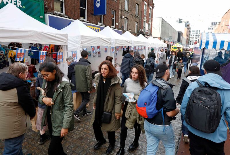 The Moore Street Christmas market will be open on Saturdays and Sundays in the run-up to Christmas. Photograph: Mark Stedman