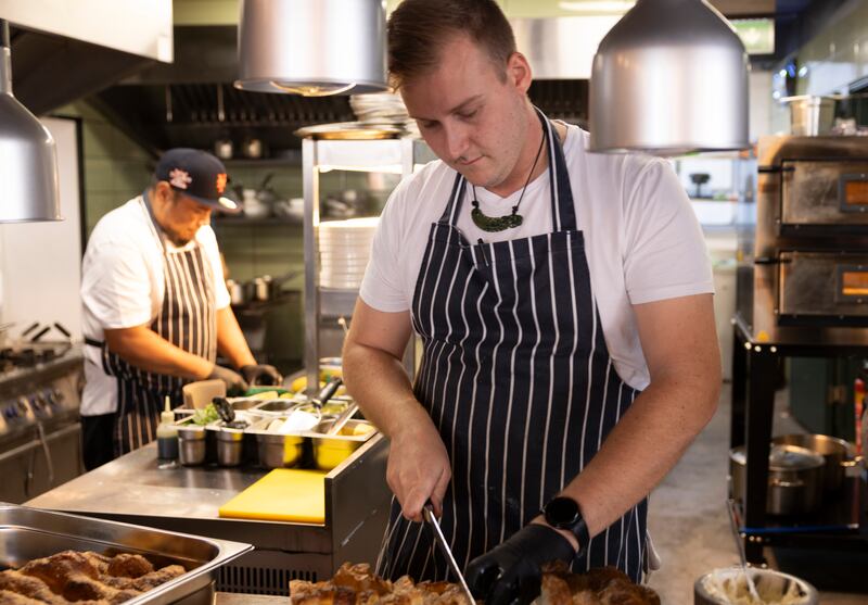 Chef Pontus Nordgren at Borgo