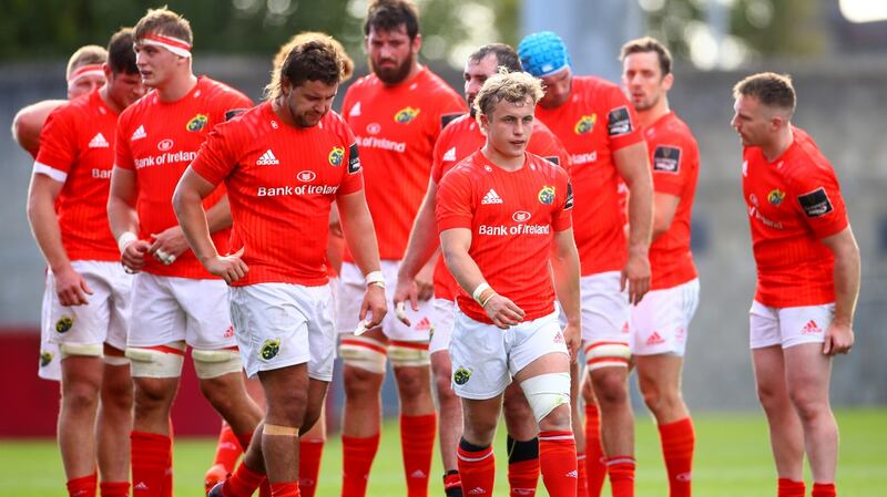 Craig Casey is one of Munster’s homegrown players set to see plenty of game time this season. Photograph: James Crombie/Inpho