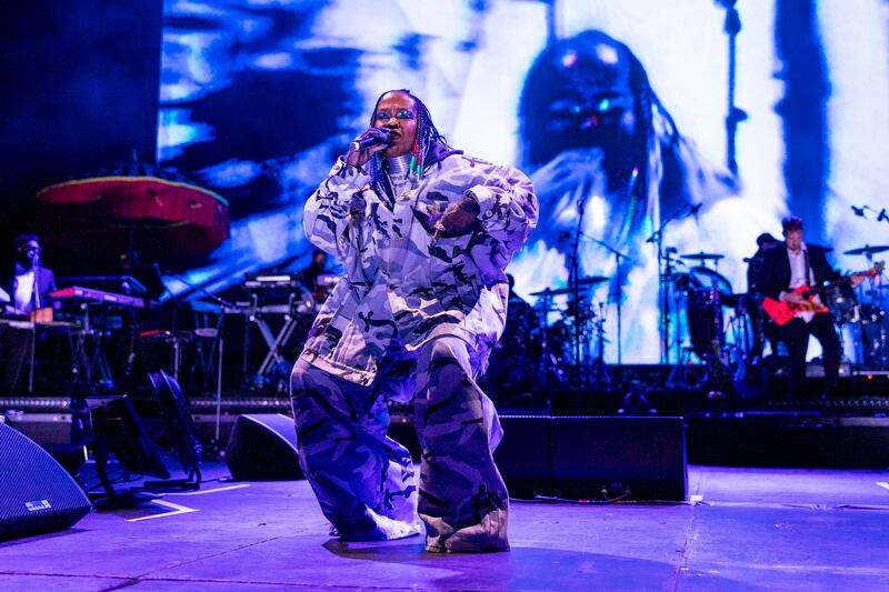 Lauryn Hill at 3Arena in Dublin. Photograph: Tom Honan