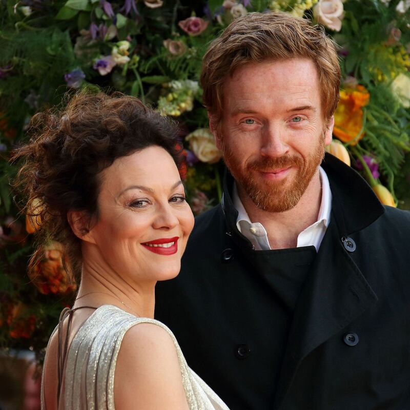 Damian Lewis and his wife Helen McCrory, who died earlier this year. Photograph: Mike Marsland/WireImage