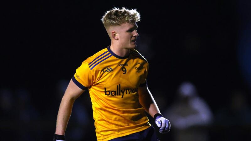 Red Óg Murphy playing for DCU. Photograph: Tom Maher/Inpho