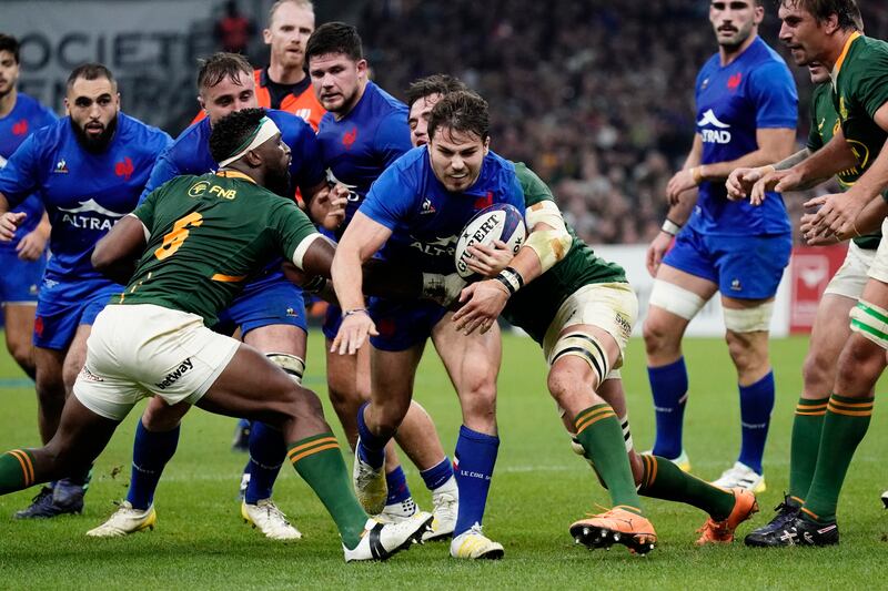 Antoine Dupont will be looking to lead France to World Cup glory on home soil in 2023. Photograph: Dave Winter/Inpho 