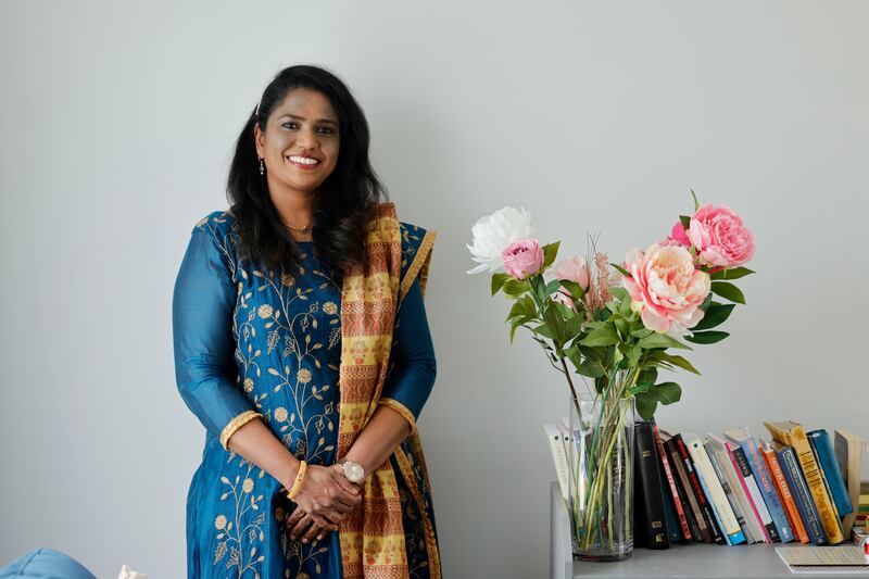 Shirly Pon Xavier and her family live in Bettystown, Co Meath, having moved there roughly a year and a half ago, choosing the location largely based on its proximity to the beach. Photograph: Alan Betson

