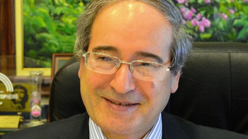 Syrian deputy foreign minister Faisal Mekdad said “some parties” seek to include in the opposition team members of “terrorist groups that have . . . links with al-Qaeda and Daesh [Islamic State]”. Photograph: Getty Images