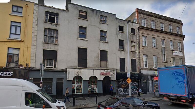 No.77 Parnell Street was built around 1850 and is best known as the site of the former Neary's pub. Photograph: Google Streetview