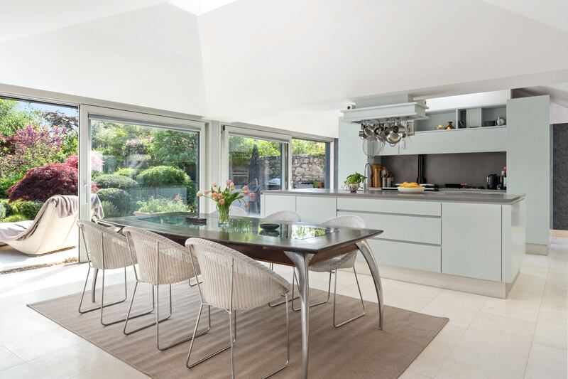 Kitchen and dining area