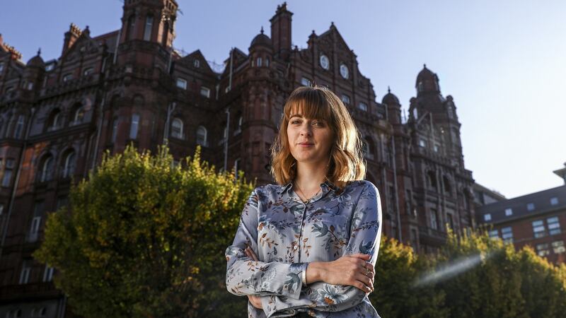 Dehenna Davison Fareham, the Conservative Party candidate for Bishop Auckland.The area  has some of the country’s highest unemployment. Photograph: Simon Dawson/Bloomberg