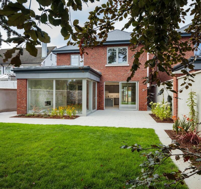 Among the  notable features of the Glenart Avenue homes are the windows, which allow light to cascade into the house.