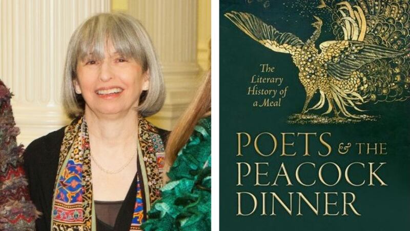 Lucy McDiarmid at the launch of her book Poets and the Peacock Dinner in Dublin in December. Photograph: Tony Kinlan