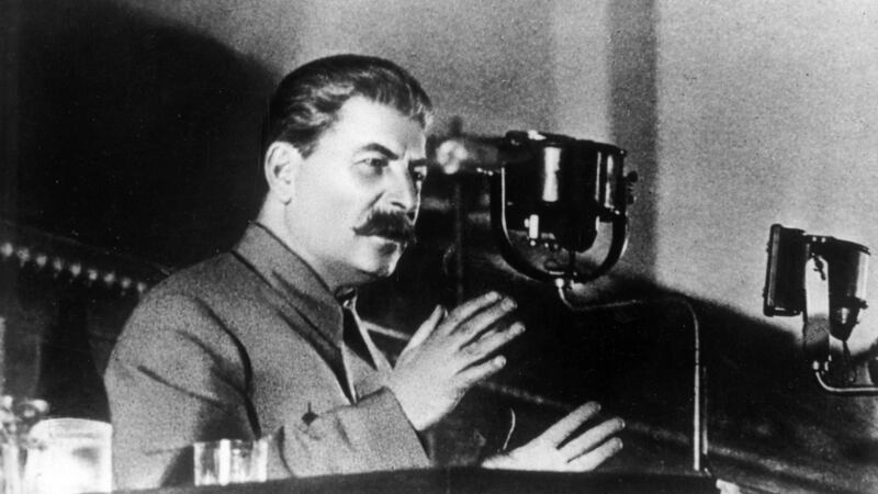 Soviet leader Joseph Stalin in 1936: Elena Alliloueva-Lorigan’s great grandmother married Stalin at just 18 years of age. Photograph: Hulton Archive/Getty