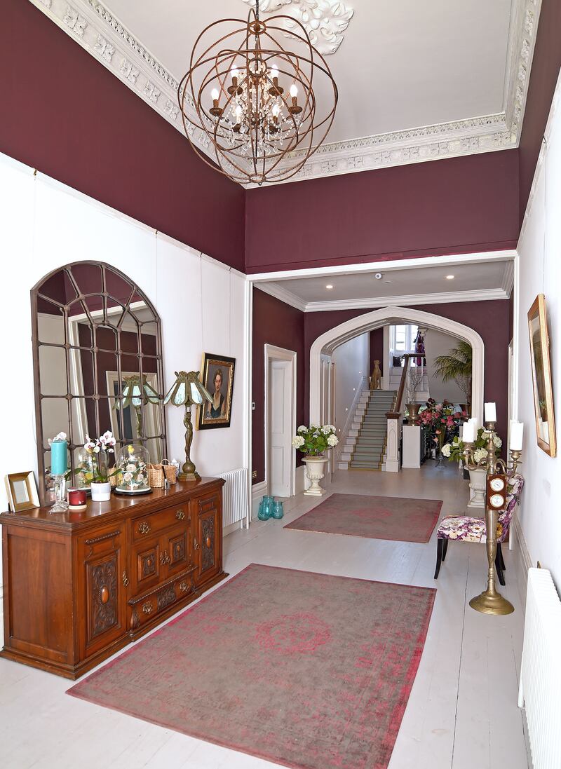 Hallway. Photograph: Conor McKeown