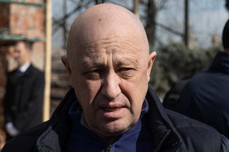 Wagner mercenary group boss Yevgeny Prigozhin. Photograph: AP
