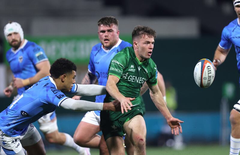 Connacht's Matthew Devine: poised to make strides in his career. Photograph: Bryan Keane/Inpho 