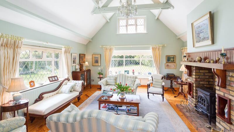 Creech Barrow, four-bed postcard pretty cottage in Delgany for €850,000.