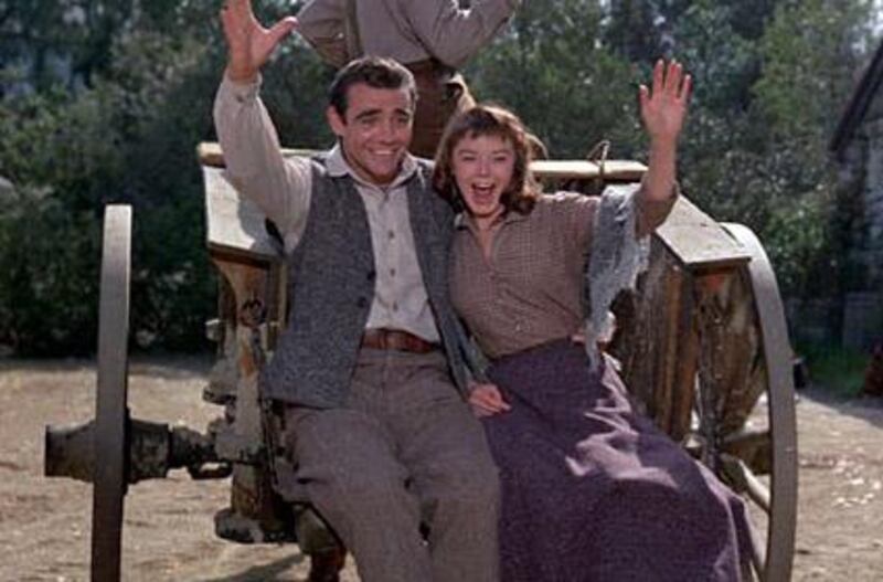 Sean Connery in Darby O’Gill and the Little people in 1959.