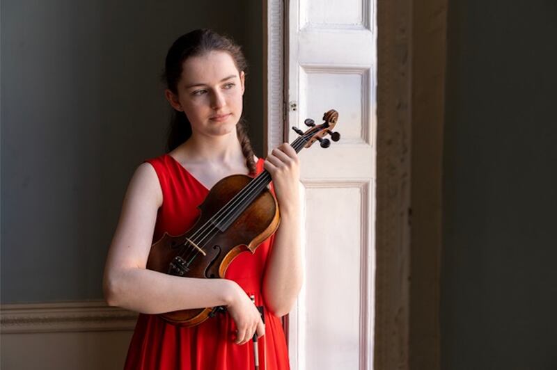 Violinist Sarah Brazil