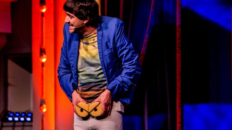 Spencer Jones performs at Kilkenny Cat Laughs. Photograph: Allen Kiely