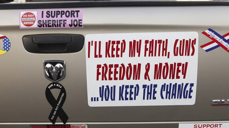 Tough on crime: Joe Arpaio has served Maricopa County for 24 years. Photgraph: Monica Almeida/New York Times