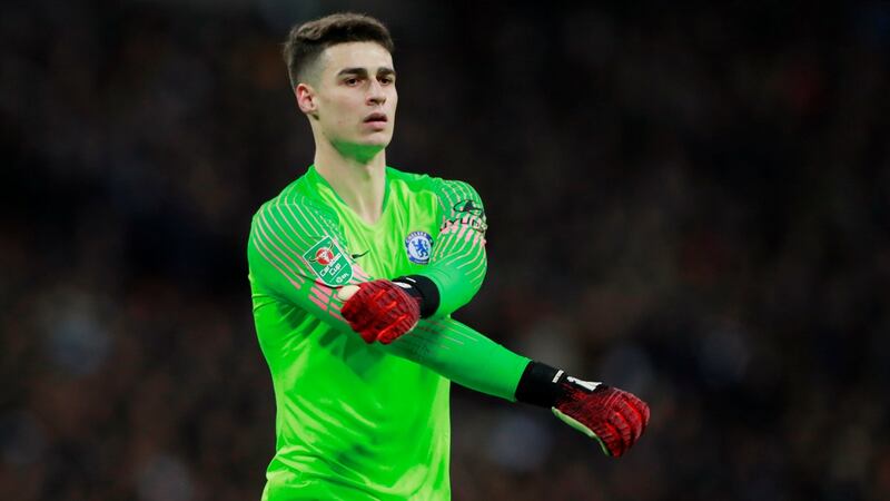 Chelsea made Kepa Arrizabalaga the most expensive goalkeeper in the world after paying his full €80m release clause. Photograph:  Reuters/Andrew Couldridge