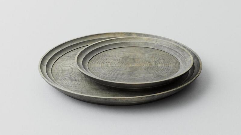 Serving trays by Masashi Ifuji