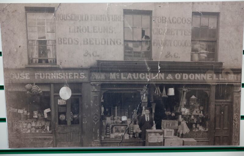 McLaughlin’s has been on William Street – on the edge of the Derry’s Bogside – since 1913. Photograph: Joe Dunne