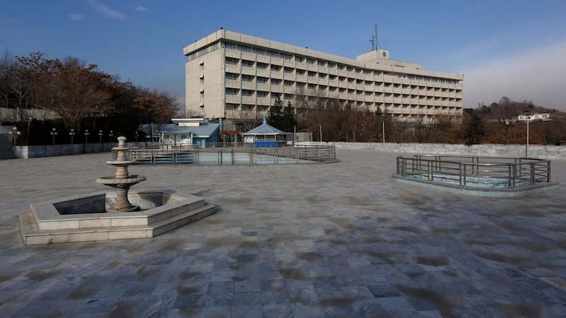 The Intercontinental hotel in Kabul, Afghanistan was previously attacked by Taliban fighters in 2011. File photograph: Mohammad Ismail/Reuters