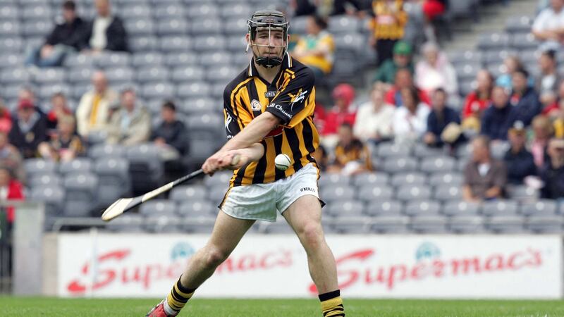 Hogan in action for the Kilkenny minors in 2006.