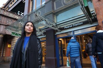 Mahnoor Choudhry, a final year law student in University College Dublin (UCD), has a commute of up to two hours to the south Dublin university from Balbriggan, in north Co Dublin. Photograph: Nick Bradshaw