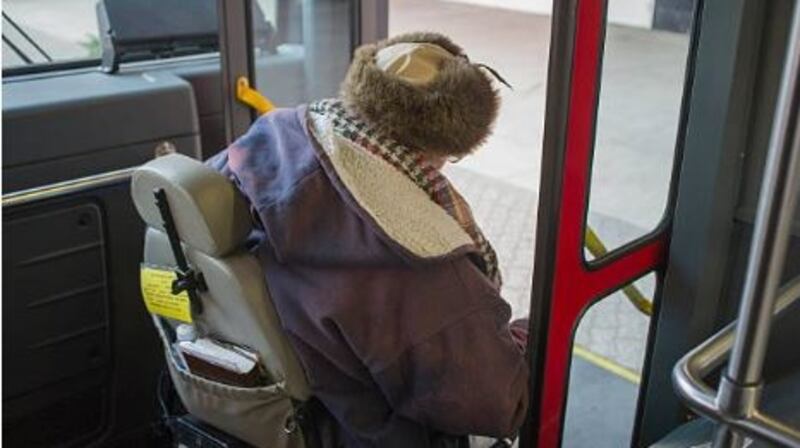 Fianna Fáil TD Margaret Murphy O’Mahony highlighted the transport difficulties of people with disabilities travelling by bus in Cork.  “Even if the bus is disability-friendly, there are towns in which the bus stop is not.” File photograph: Getty Images