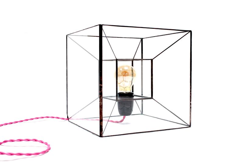 Alison Byrne is the founder of Wild Bird Studio, a stained glass workshop producing minimalist geometric lighting, jewellery, homeware and giftware in Dublin.