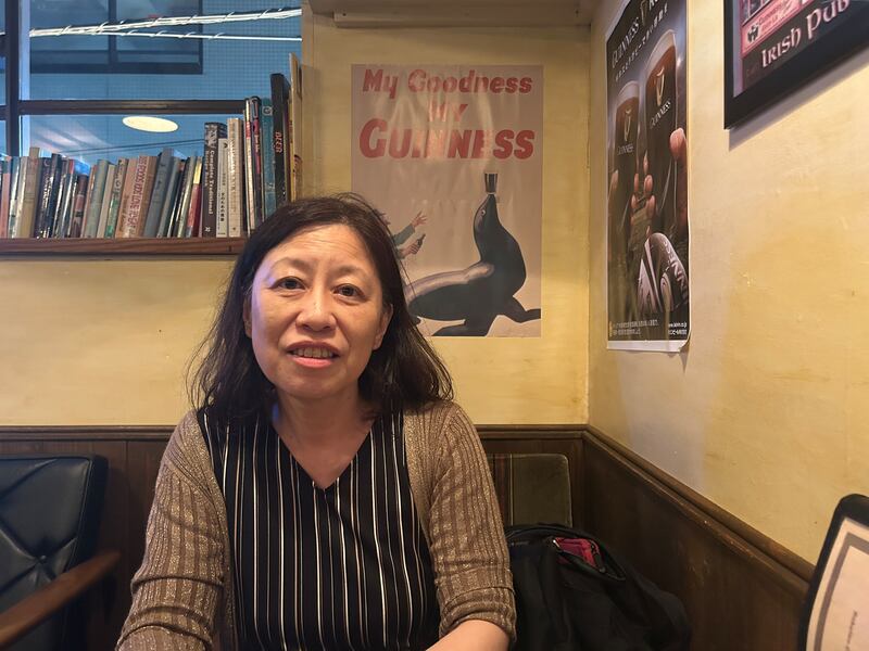 Rieko Yamashita, chair of Comhaltas Japan
Photograph: Denis Staunton/The Irish Times