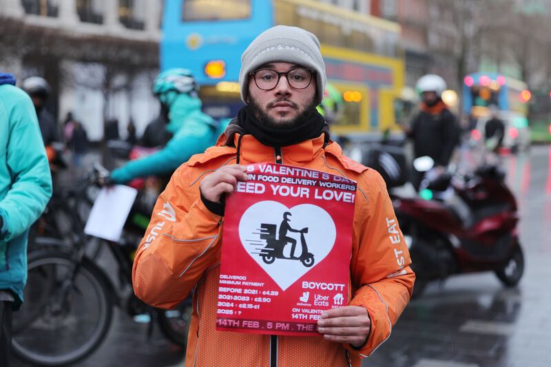 Kewen Jonathan said it’s very common for 'kids' to hassle riders. Photograph: Alan Betson

