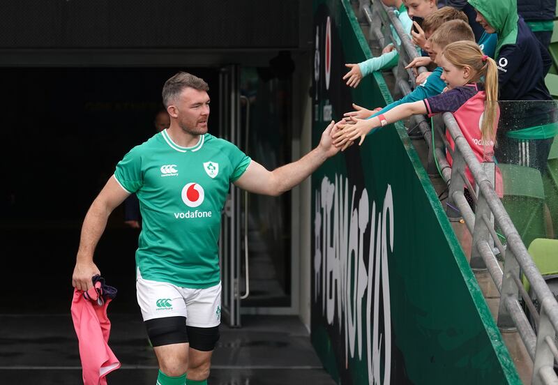 Peter O'Mahony: “Ever since I was a boy starting off in the game, I have always dreamed of captaining Ireland." Photograph: Brian Lawless/PA Wire