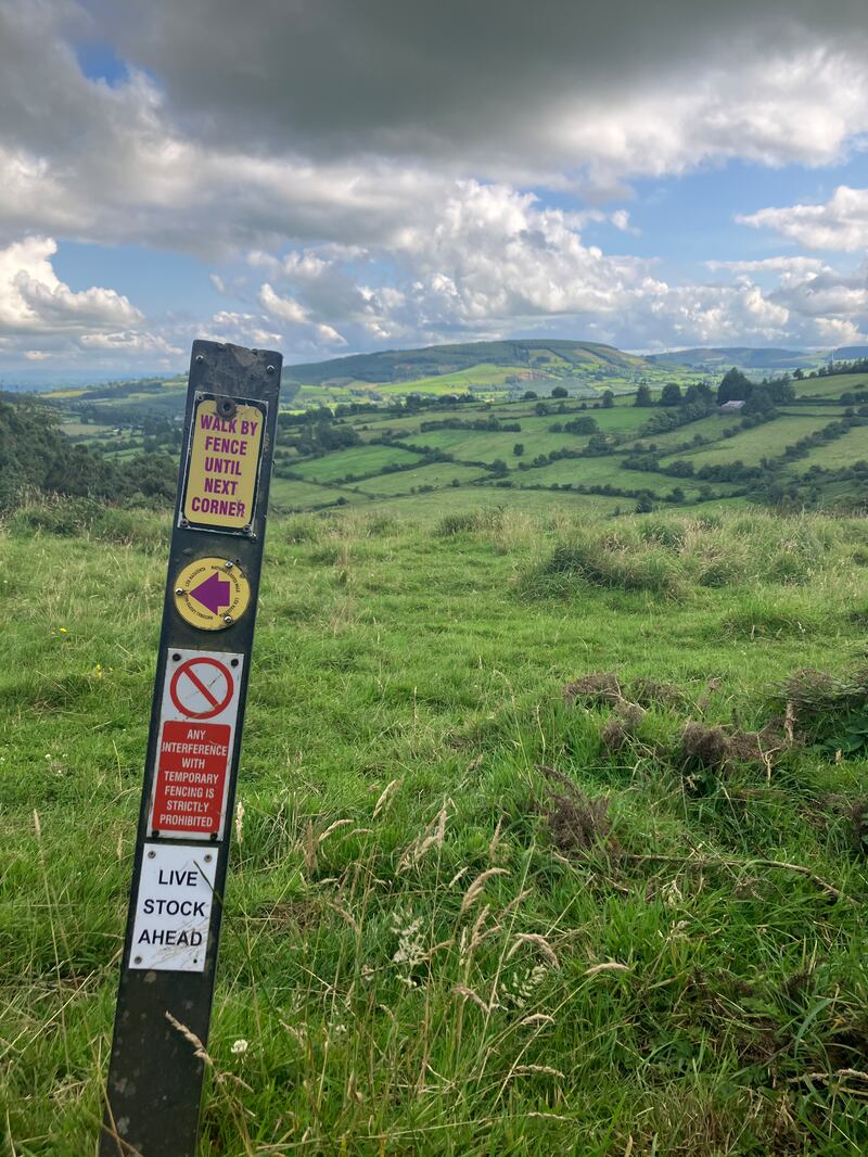 This section through north Tipperary is known as the Ormond Way