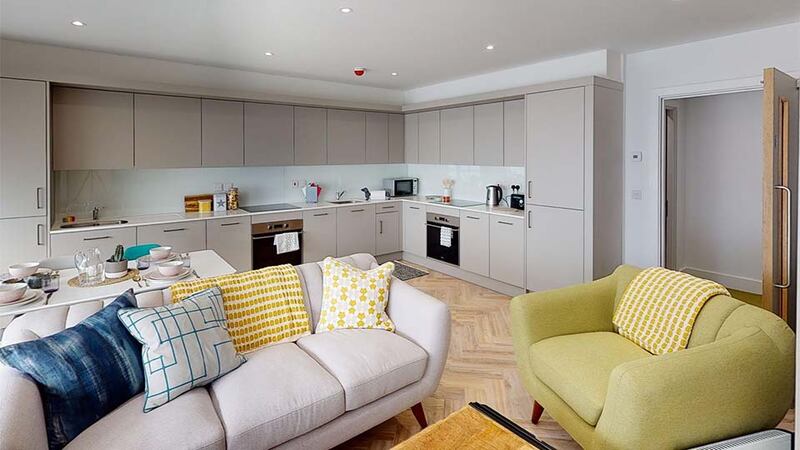 Stylish shared kitchens with plenty of space for all flatmates