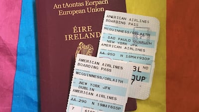 Orlaith McGuinness has booked flights to travel back from Brazil to vote on Friday.