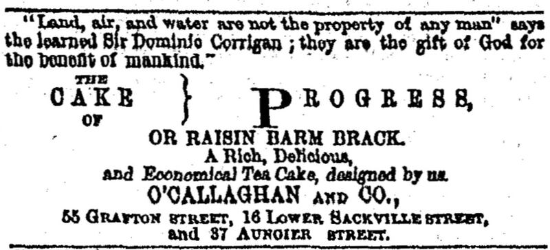 Barm brack, or the Cake of Progress