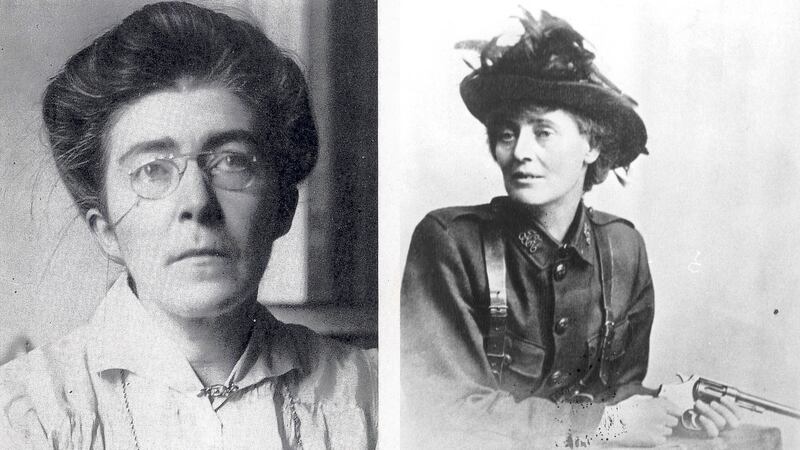 Hanna Sheehy Skeffington and Countess Constance Markievicz.